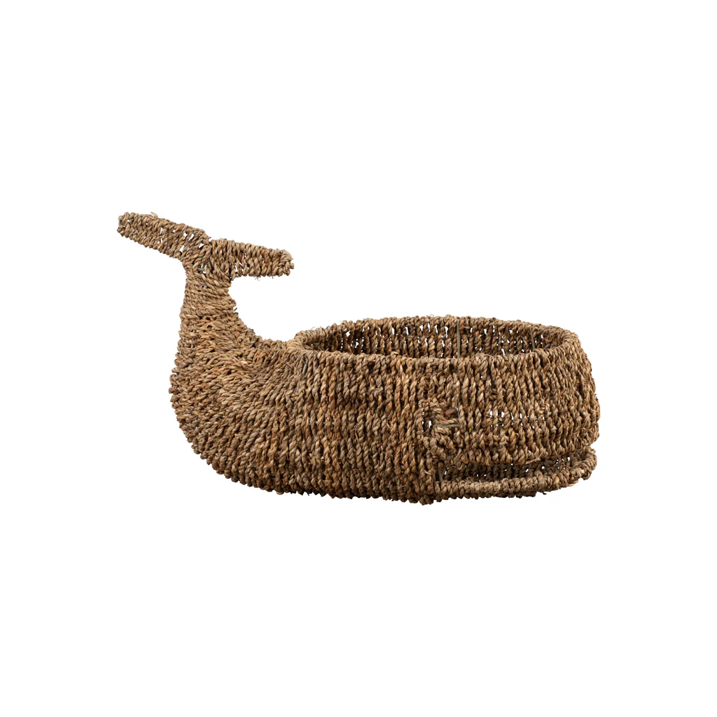 Whale seagrass basket, Home accessories, Natural materials that are safe for health and aesthetically pleasing, wholesale. 2