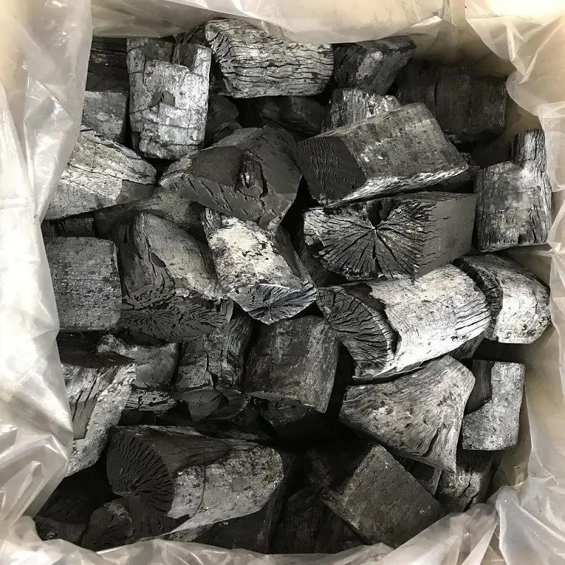 White charcoal, smokeless charcoal, low ash charcoal, 100% natural wood, wholesale from Vietnam 1