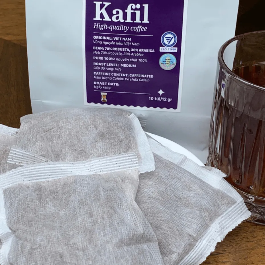 Whole Bean Coffee High Quality Robusta Caffeinated Filter Coffee Bean Kafil Factory Price Fruity Taste Vietnam Manufactured 2
