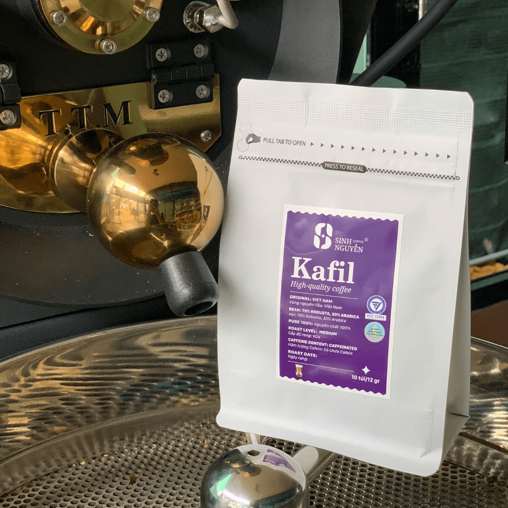 Whole Bean Premium Quality Robusta Coffee Kafil Caffeinated Filter Coffee with Fruity Taste Vietnam Manufacturer Factory Price 6