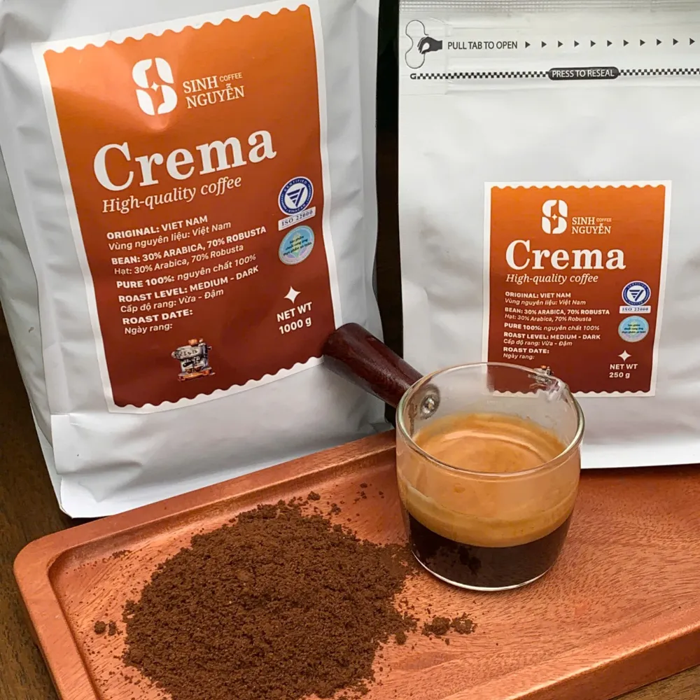 Wholesale Arabica Medium Roasted Coffee High Quality Coffee Chocolate Taste Made In Vietnam Manufacturer Factory Good Price  4