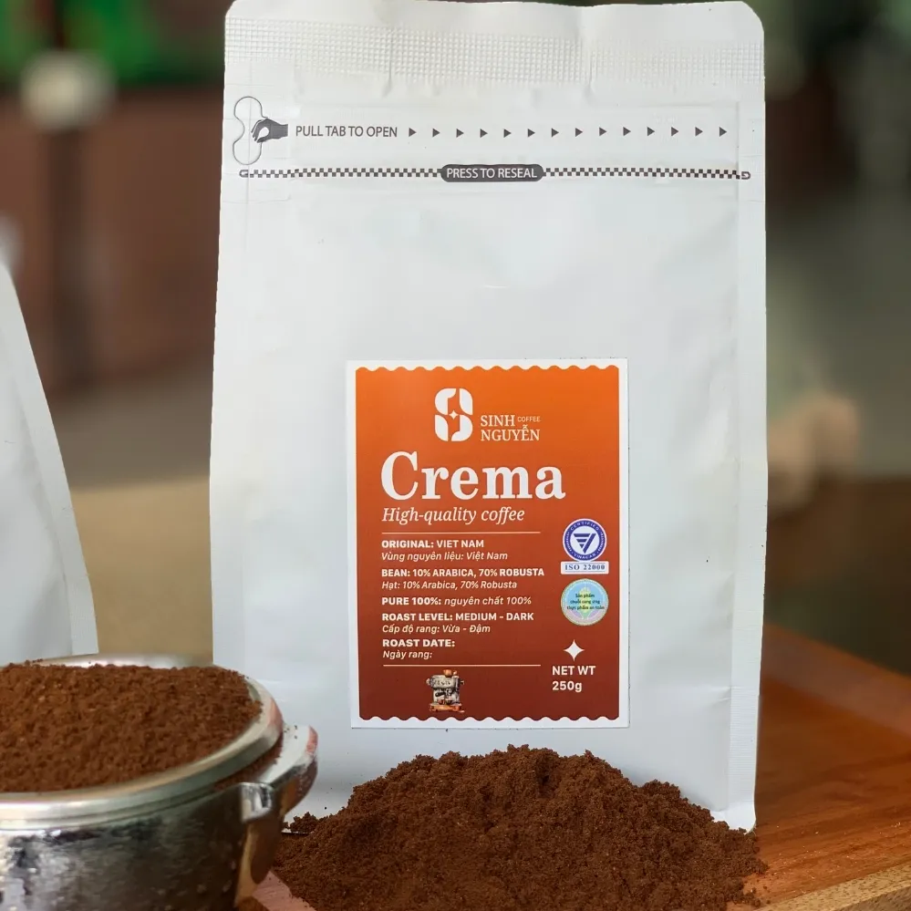 Wholesale Arabica Medium Roasted Coffee High Quality Coffee Chocolate Taste Made In Vietnam Manufacturer Factory Good Price  7