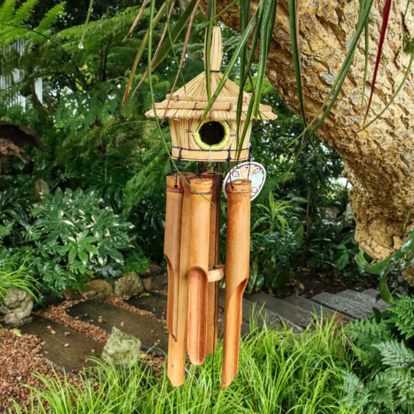 Wind-chime & Birdhouse combo, Pet accessories made from natural materials and stylish home decoration, Wholesale. 2