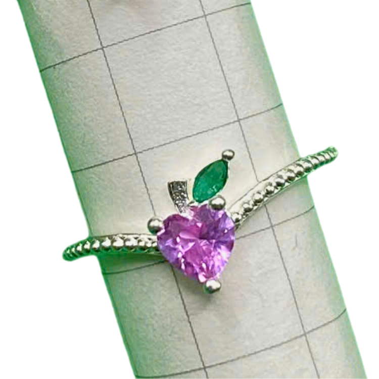 Women'S 925 Silver Rings Fine Jewelry Polished Silver Perfection Fashion Ruby Customize Diamond Vietnam Manufacturer 4