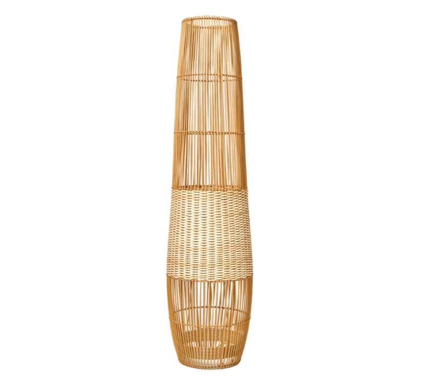 Woven Rattan Floor Lamps made from handmade materials, home decoration accessories, wholesale. 1