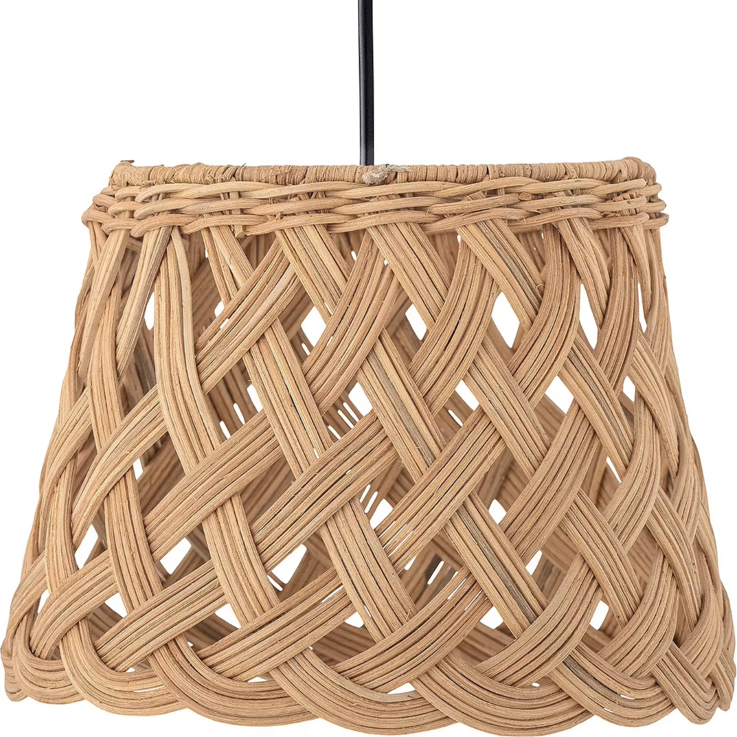 Woven Rattan Lampshade, Lamps made from handmade materials, home decoration accessories, wholesale. 2