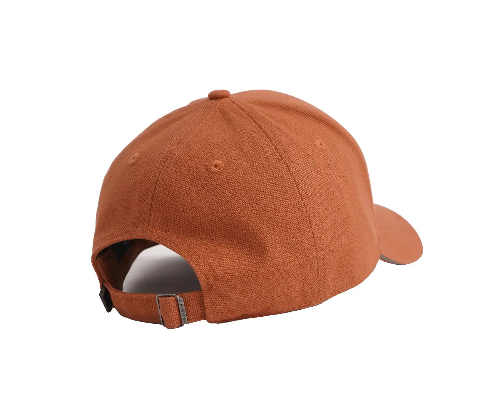 Rubber Logo High Quality 6 Panels Baseball Cap Canvas Material Sports Cap Outdoor Fishing Comfortable Headwear Baseball Cap 5