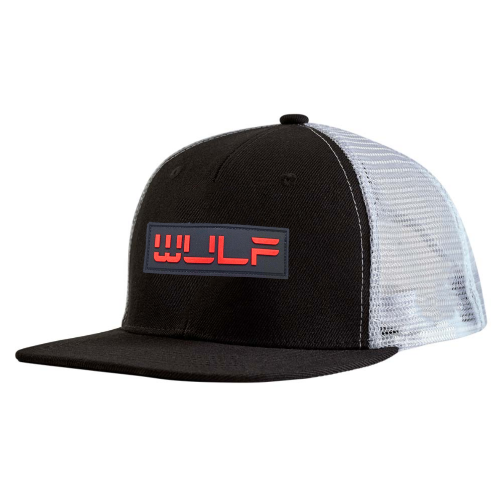 Rubber Logo Patch Trucker Hats 6 Panel Snapback Breathable Mesh Adjustable Single Row Plastic Closure For Men Women All Purpose 3