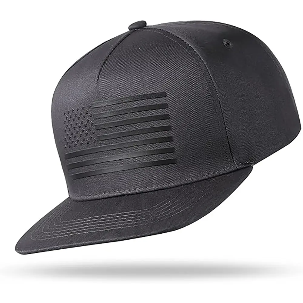 Running Caps Flat Bill Snapback Cap Hip Hop Hat Low Moq Customized Baseball Cap Sun protection Hat 2