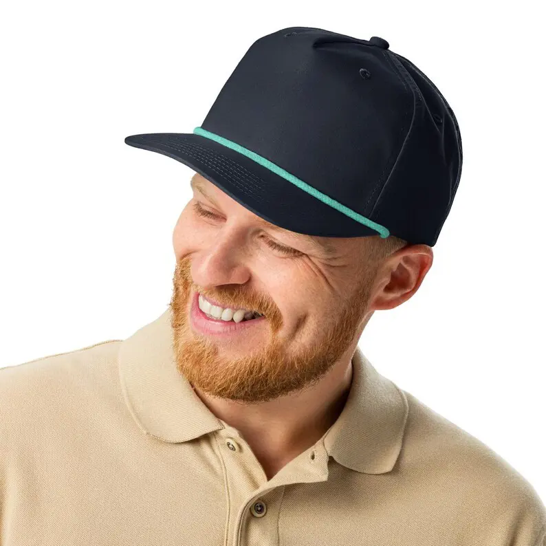 Sea Life Embroidered Snapback Hat Custom Vietnam Made Pre Curved Caps With Rope Gorras For Men Women Casual Outdoor Promotion L1 3