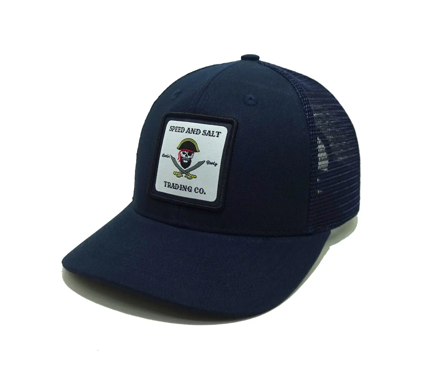 Small MOQ Custom Trucker Hats Woven Patch Logo Snapback Vietnam Promotion Cap for Business Sports CAp for Man 2