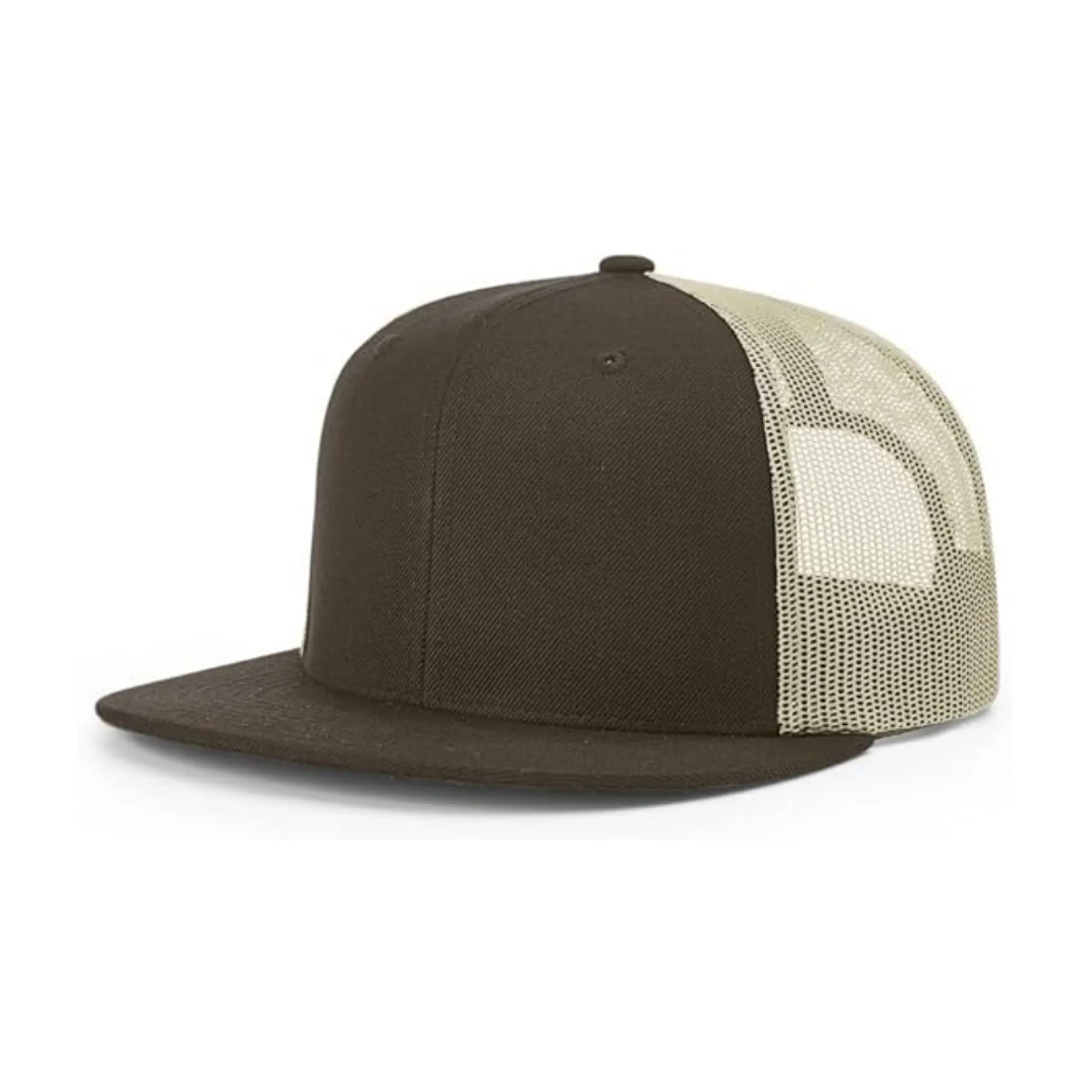 Snapback Baseball Caps Denim Custom Embroidery logo Caps Brim Hip Hop Snapback Trucker Cap Hats with Mesh 3
