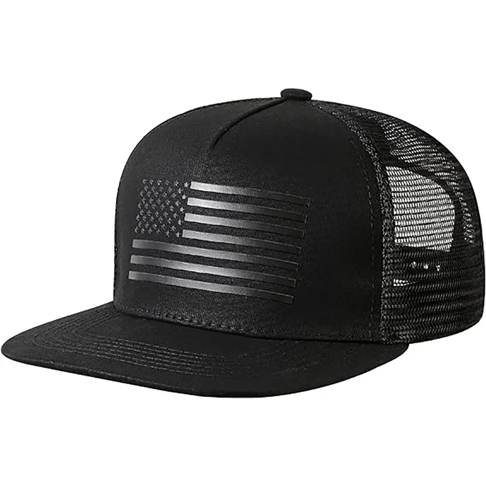 Snapback Cap 3d Embroidery Custom Hats Adult Vintage Flat Brim Trucker Snapback Caps 6