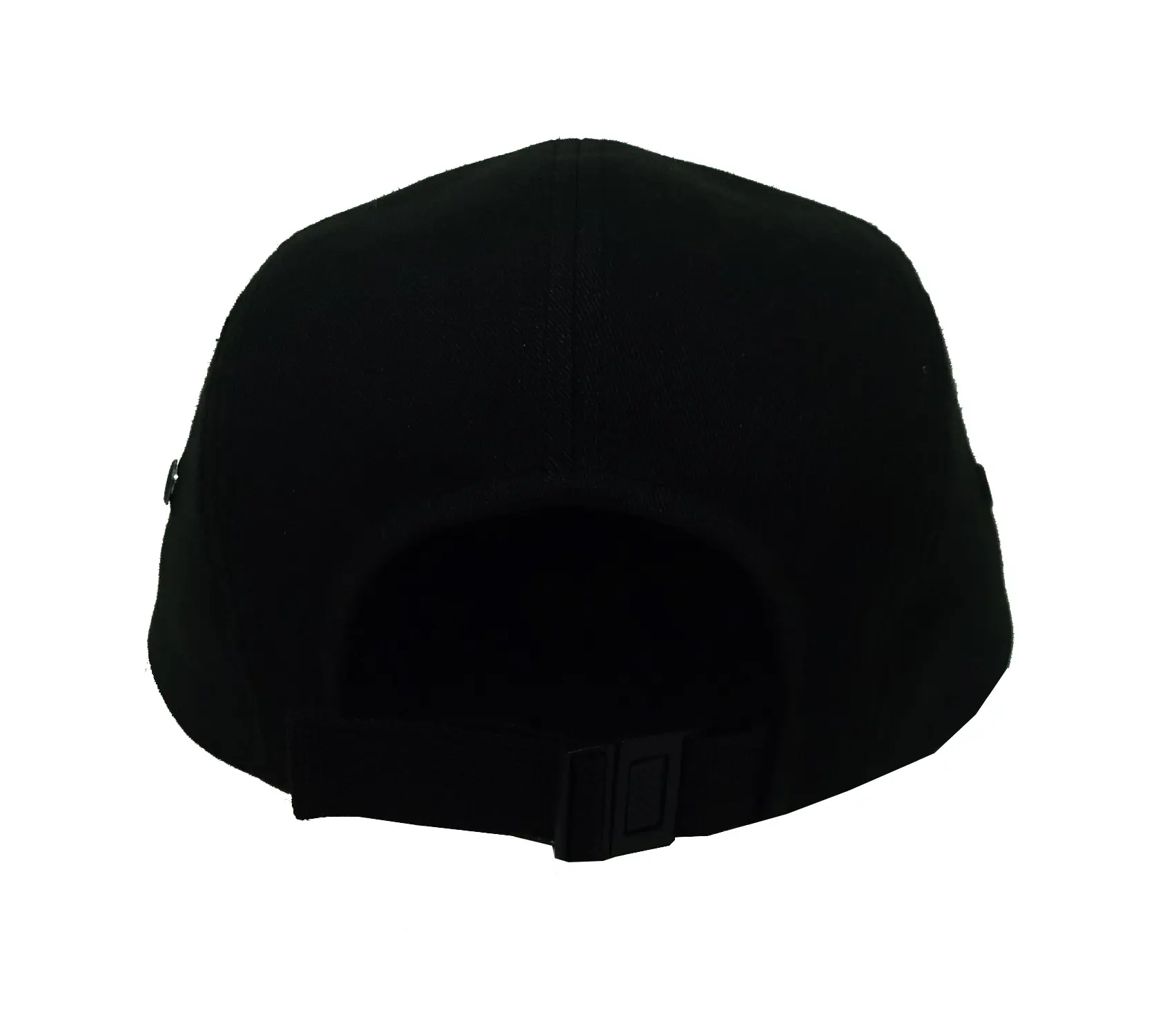 Snapback Cap for Men 5 Panels Black Color High Quality Low Profile Flat Brim Snapback Cap in Vietnam Factory 4