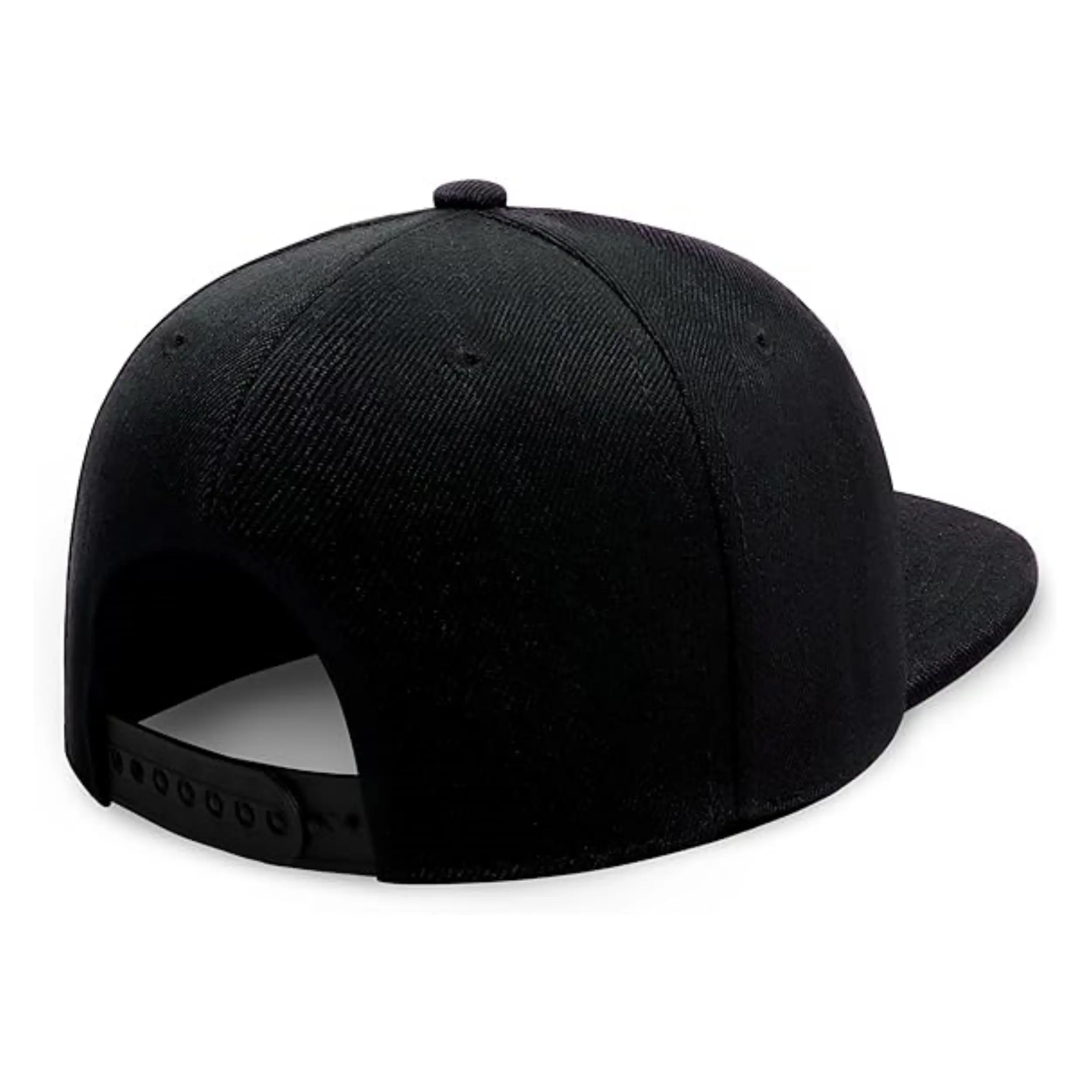 Snapback Cotton 3D Embroidery Snap Back Cap Black Mens Cheap 6 Panel Baseball Snapback Caps Custom Your Logo 3