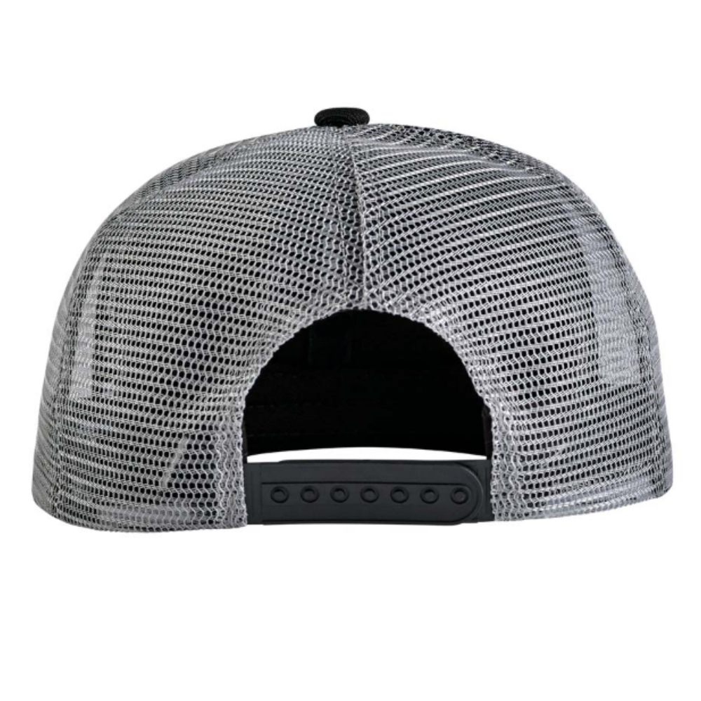 Snapback Trucker Hats 6 Panel Embroidered Patches Gorras Flat Brim Structured Caps Breathable Mesh Adjustable Single Row Buckle 7
