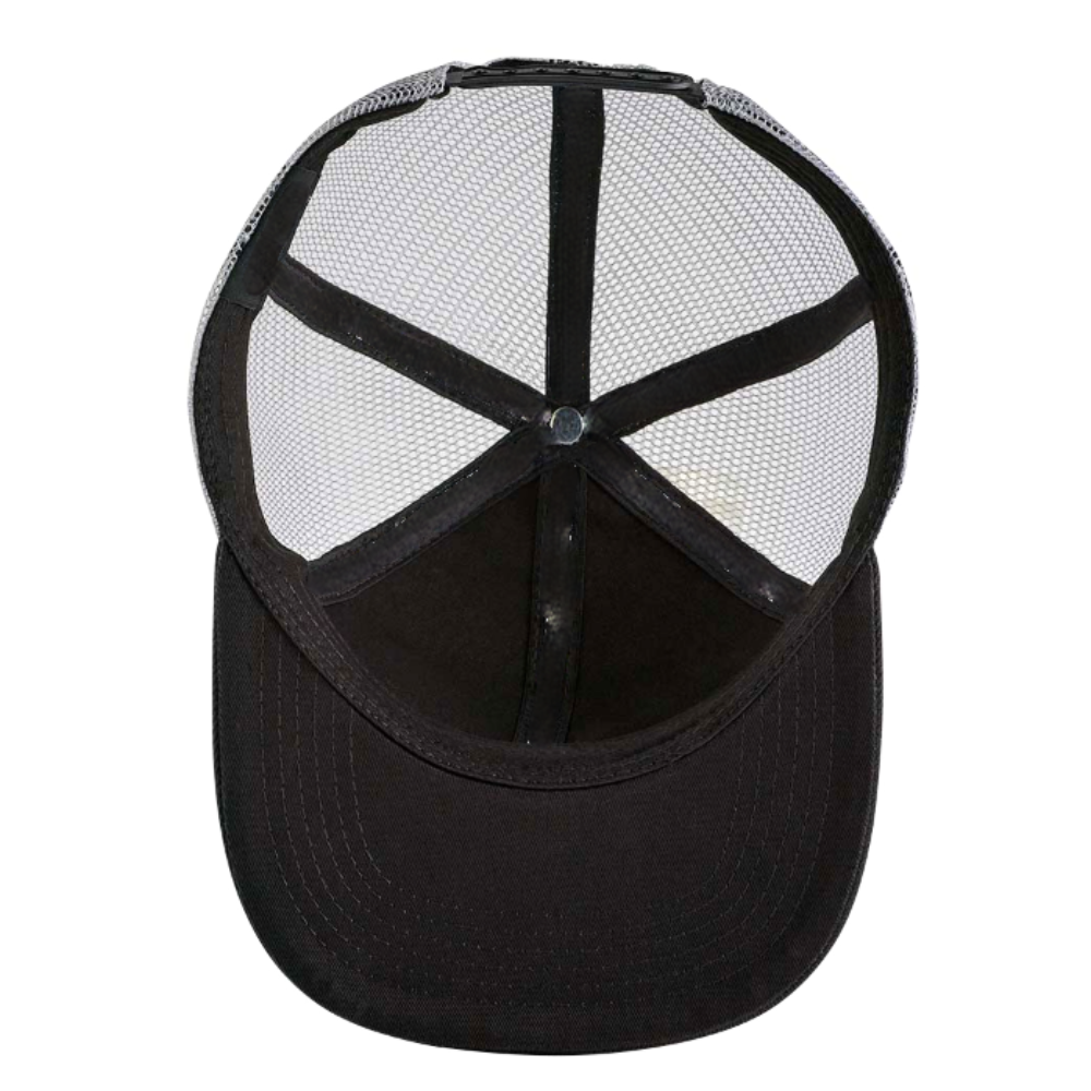 Snapback Trucker Hats 6 Panel Embroidered Patches Gorras Flat Brim Structured Caps Breathable Mesh Adjustable Single Row Buckle 6