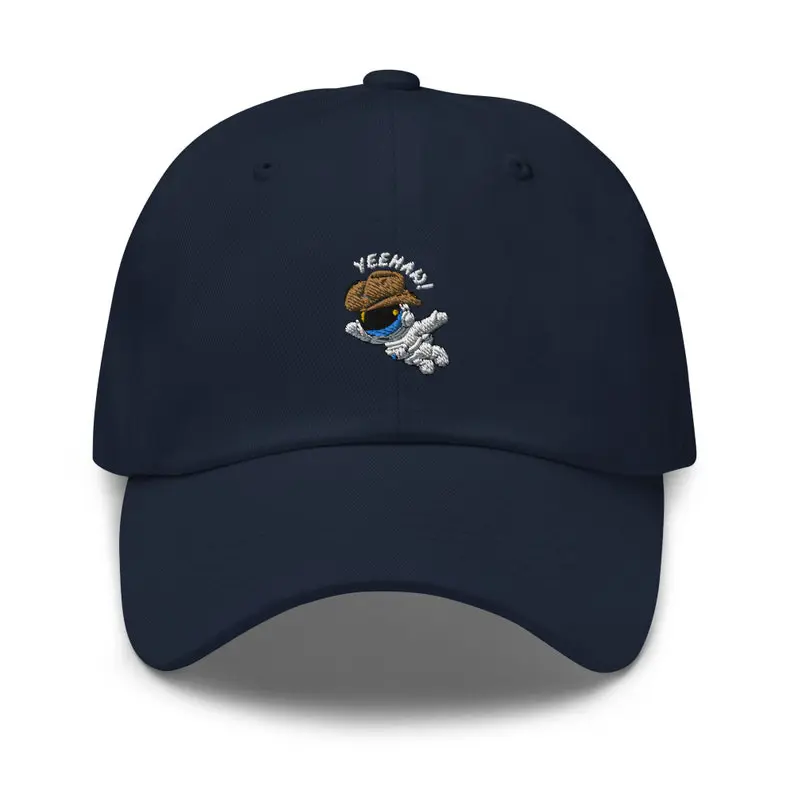 Space Lovers Dad Hat Custom Astronaut Embroidery Vietnam Made Baseball Caps Adjustable Fit Gorras For Casual Brand Promotion L01 5