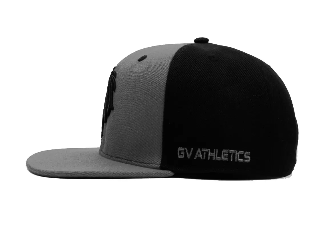 Sports Caps Dad Hats Wholesale Products Snapback Cap Hats with Custom Logo 6-Panel Flat Brim High Quality Gray Snapback Cap 3