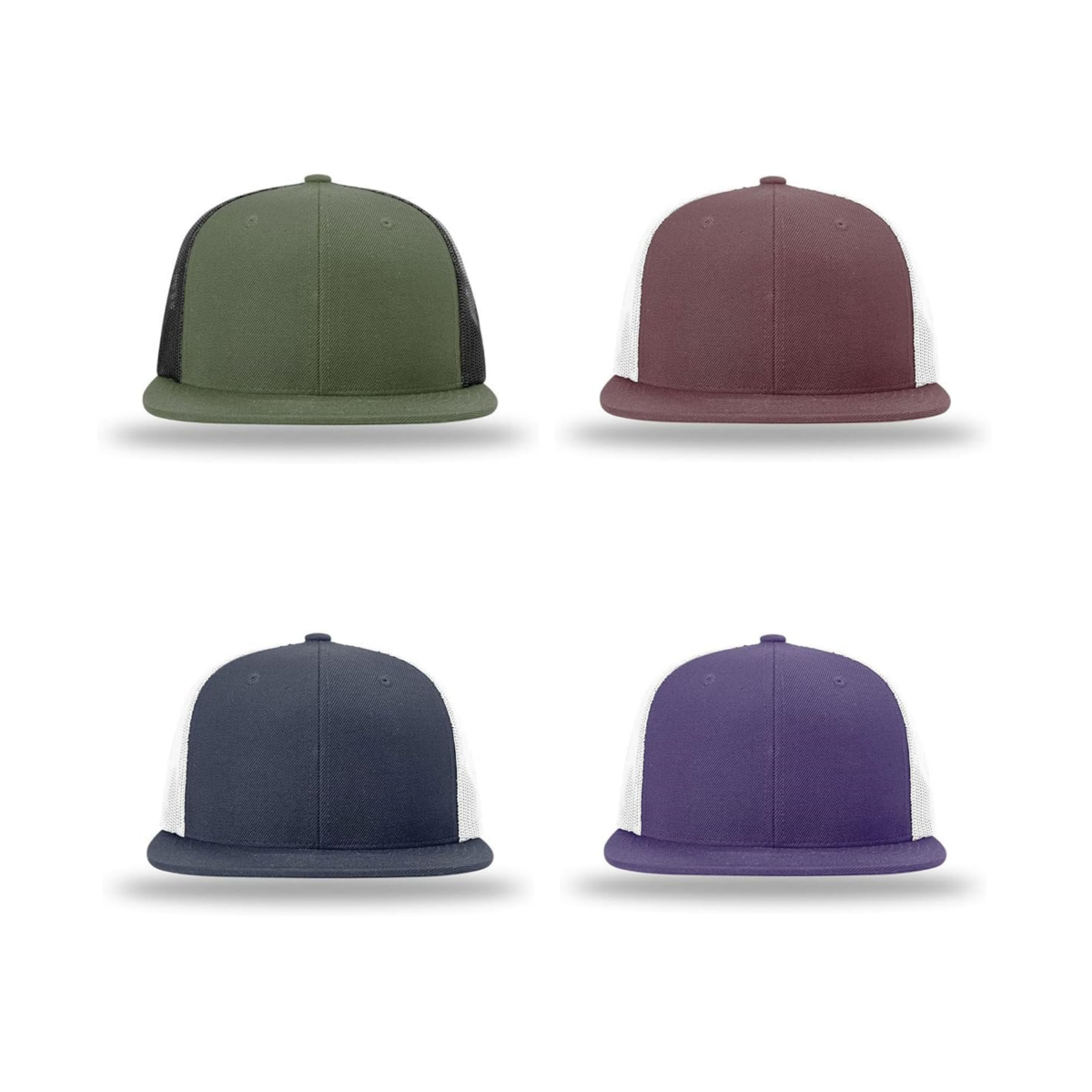 Sports Caps Mesh High Quality Multicolor Trucker Hat Custom Plain Baseball Cap