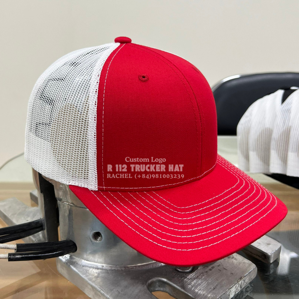 Sports Gorras Trucker Hats R 112 FT Premium Mesh Beige Mossy Green Structured Caps For Brand New Collections Vietnam Headwear 6