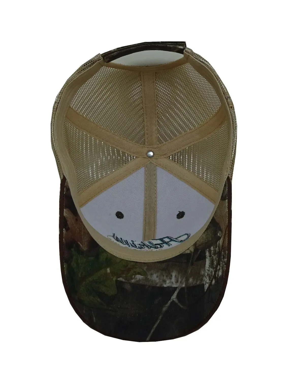 Sporty Style Custom Logo 6-Panel Curved Brim High Quality Adjustable Structured Medium Profile Cotton/Mesh Fabric Trucker Hat 5