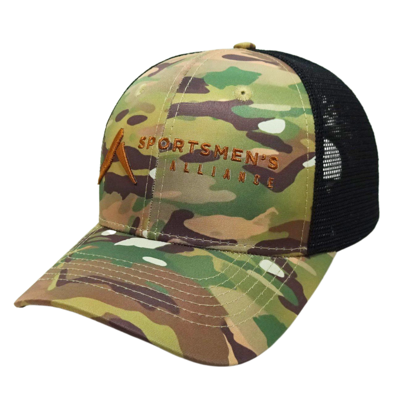 Streetwear Custom 6 Panel Embroidery Logo Camo Hat Mesh Back Trucker Hats Adjustable Closure Caps Vietnam OEM Manufacture L01 3