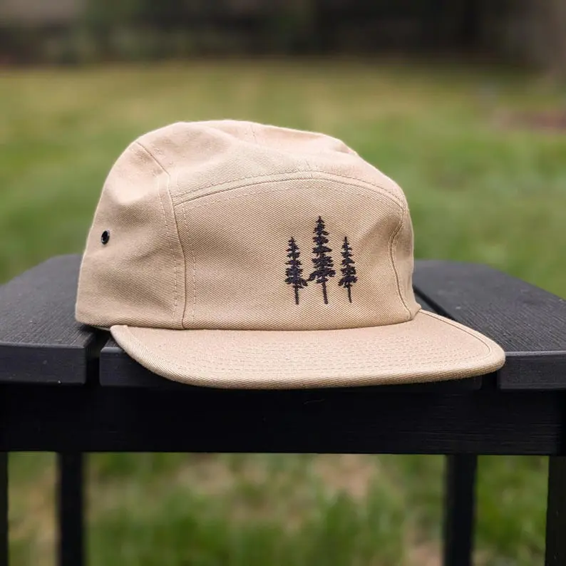 Streetwear Style Breathable 5 Panel Camper Cap Vietnam Made High Quality Custom Logo Hat For Unisex Camping Hiking Promotion L01 2