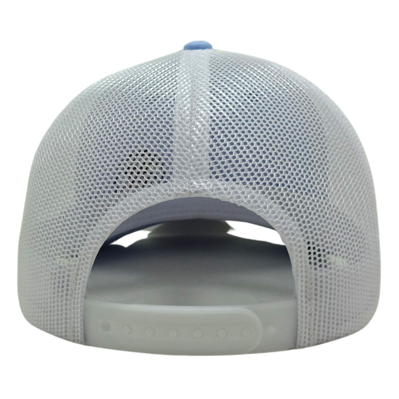 Streetwear Style Custom Logo Trucker Hats Breathable Embroidered Front Panel Curved Brim Adjustable Cap Vietnam OEM Factory 6