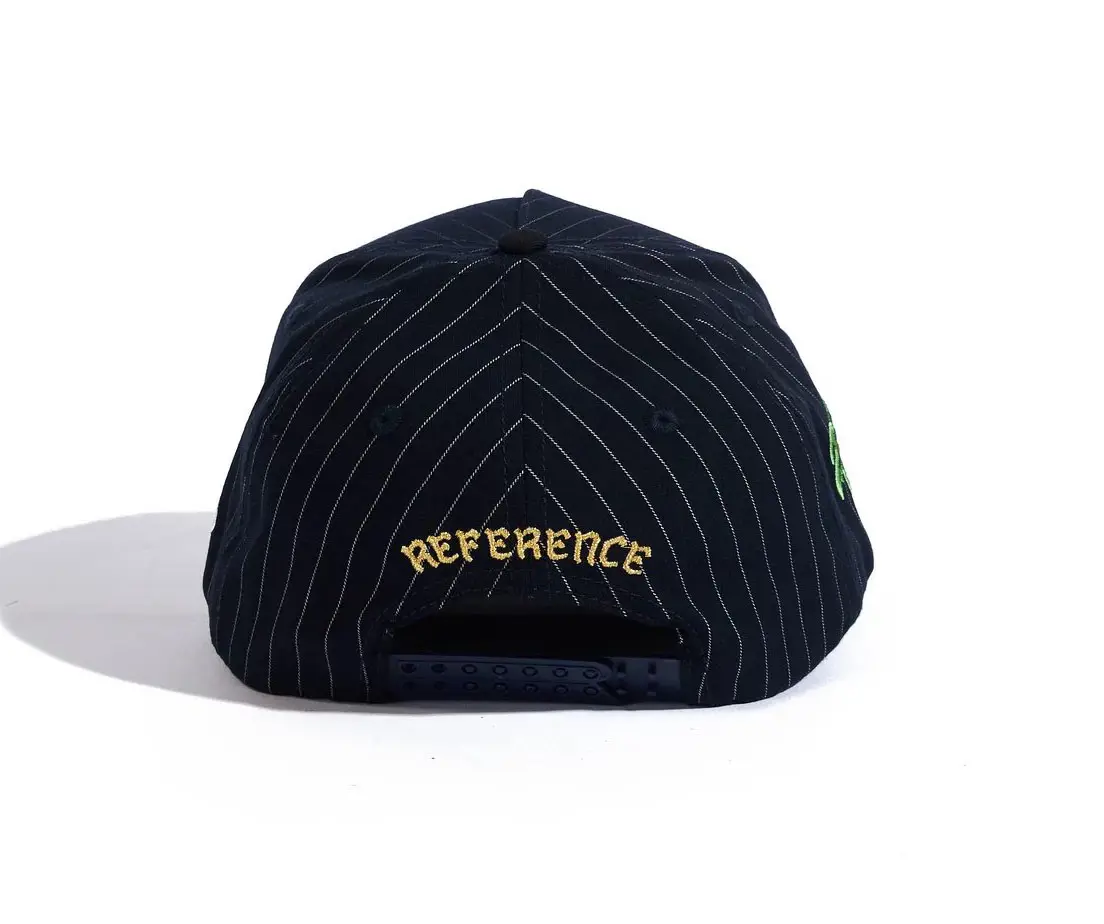 Striped-Pattern Wholesale Products Custom Logo 5 Panels Curved Brim High Quality Medium Profile Cotton Dad Hat Baseball Cap 5