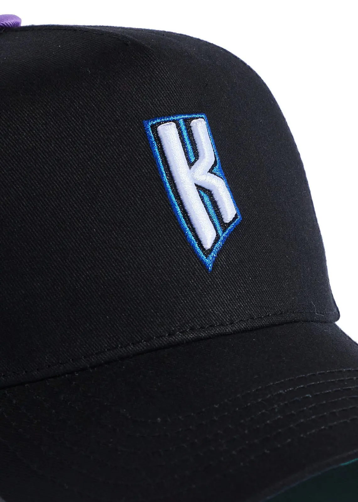 Structured 5 Panels Baseball Cap Custom Logo Wholesale Products Curved Brim High Quality Black Color Medium Profile Baseball Cap 5