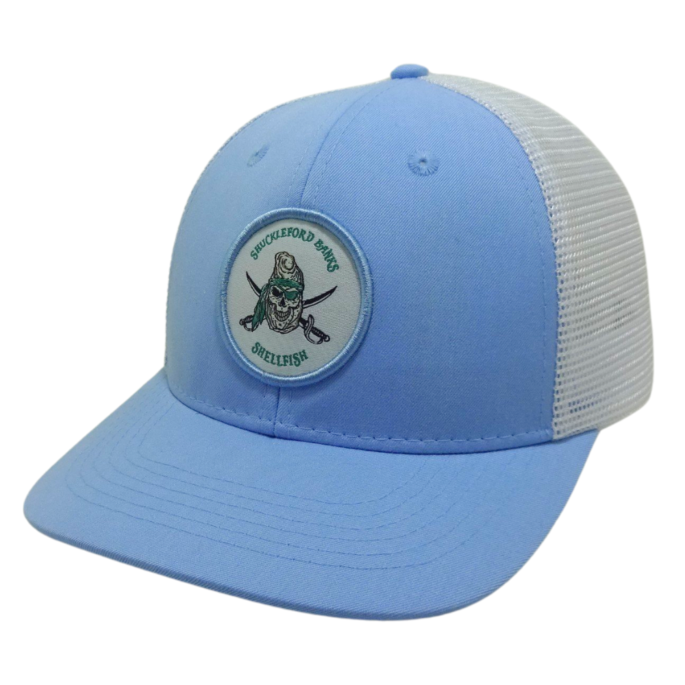 Structured 6 Panel Digital Printing Trucker Flat Brim White Mesh Single Breasted Buckle for All Ages Men and Women Wholesale OEM 3