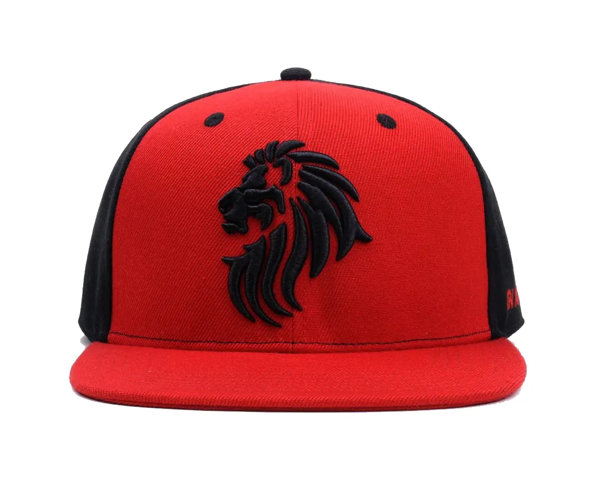 Structured Flat Brim Sports Cap Wholesale Products Snapback Cap Custom Logo 3D Embroidery 6-Panel High Quality Snapback Cap 1