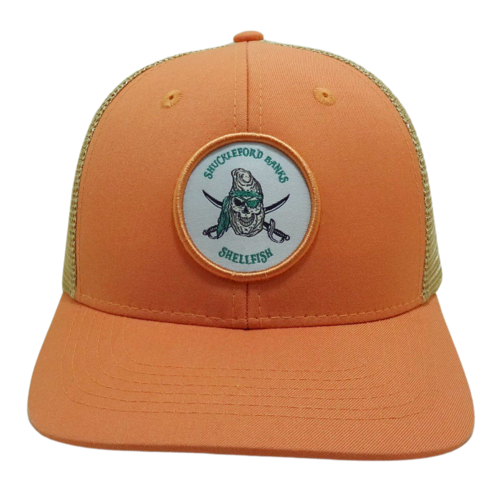 Structured Trucker Hat 6 Panel Cartoon Pattern Flat Brim Plastic Single Breasted Buckle High Quality Wholesale for Men Women OEM 2