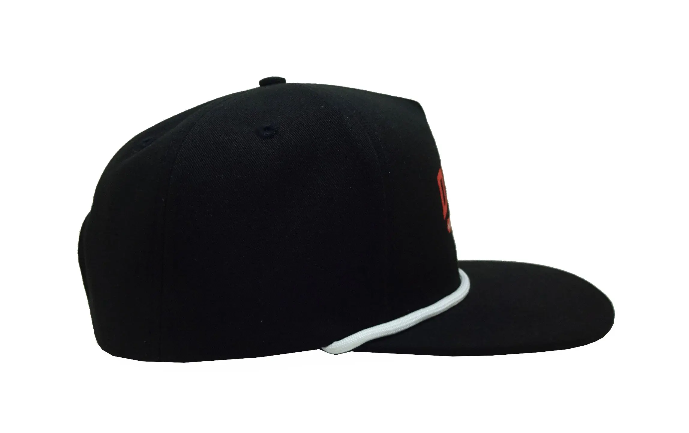 Summer Hiphop Custom Snapback Caps Digital Printing Logo Wholesale Flat Cap Black Color Adjustable Size Classic Snapback Caps 4