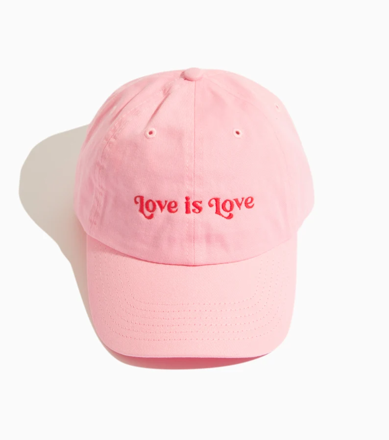 Summer Products Sports Cap 6-Panel Curved Brim High Quality Pink/Black Color Low Profile Unstructured Baseball Cap