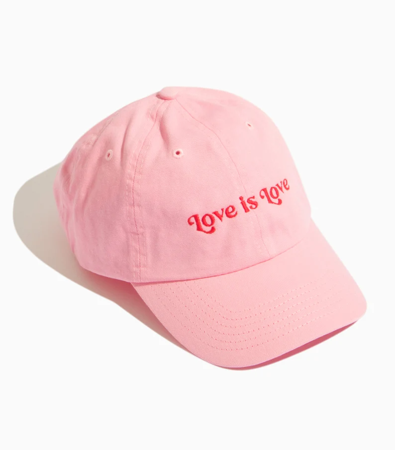 Summer Products Sports Cap 6-Panel Curved Brim High Quality Pink/Black Color Low Profile Unstructured Baseball Cap 3