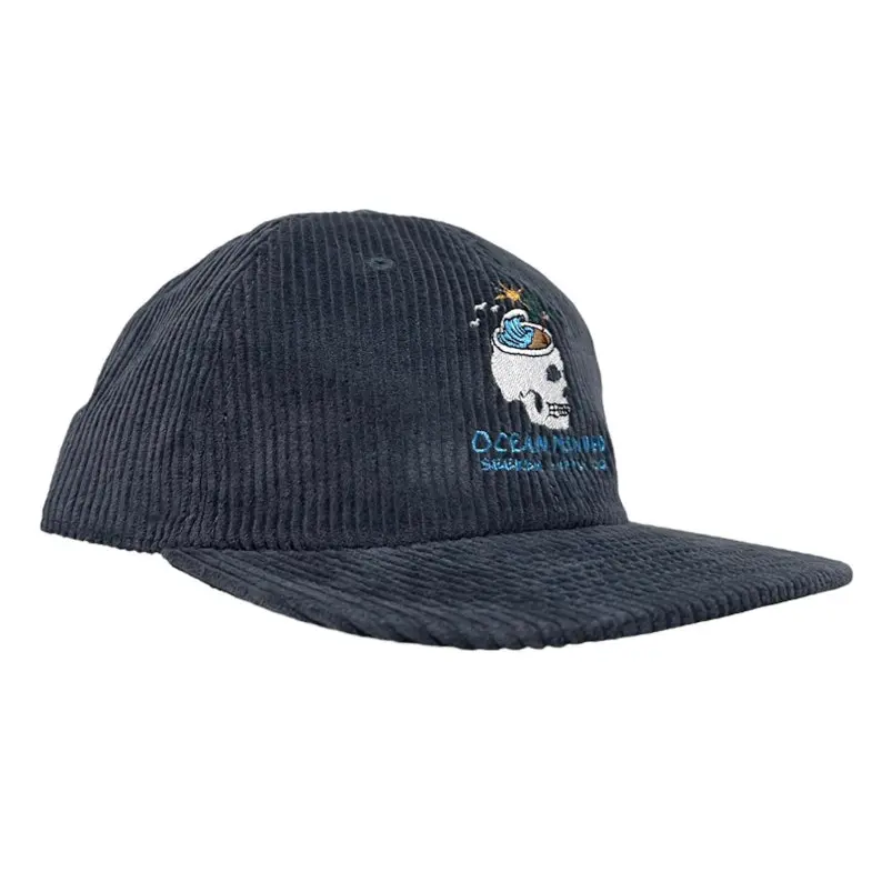 Summer Style Corduroy Snapback Cap Embroidered Logo Vietnam Made Unisex Gorras Adjustable Unstructured Hat Travel Camping L01 3