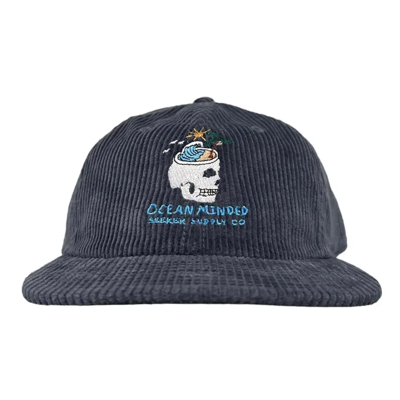 Summer Style Corduroy Snapback Cap Embroidered Logo Vietnam Made Unisex Gorras Adjustable Unstructured Hat Travel Camping L01 1