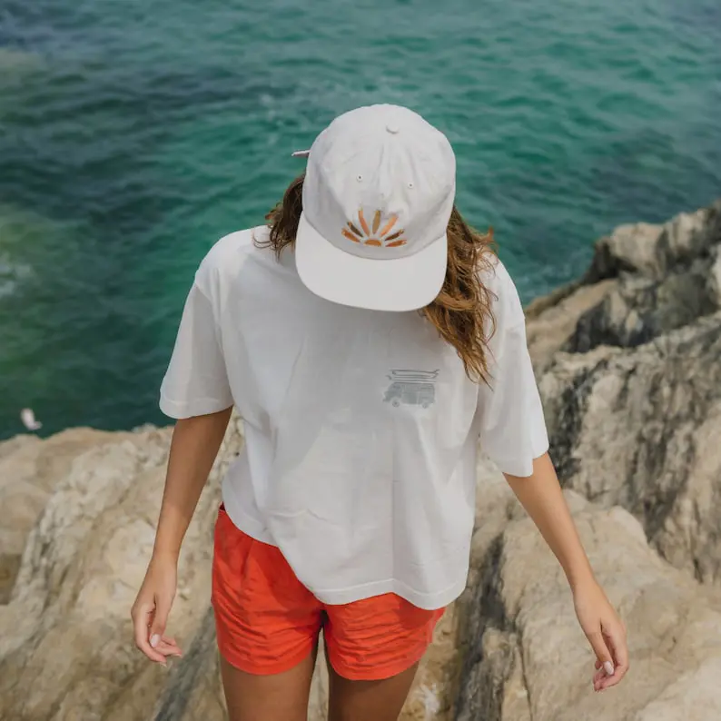 Summer Vibe Snapback Cap Custom Sun Embroidered Logo Vietnam Made Unisex Adjustable Fit Gorras Hats For Casual Travel Gift L01 6