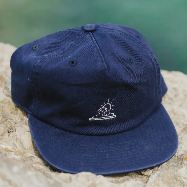 Summer Vibe Snapback Cap Ocean Embroidered Logo Vietnam Made 5 Panel Unstructured Adjustable Hat Gorras For Camping Travel L01 2