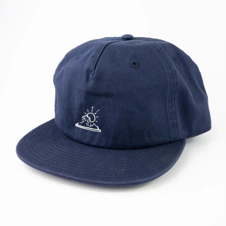 Summer Vibe Snapback Cap Ocean Embroidered Logo Vietnam Made 5 Panel Unstructured Adjustable Hat Gorras For Camping Travel L01 1