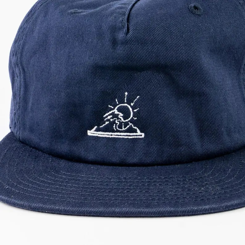 Summer Vibe Snapback Cap Ocean Embroidered Logo Vietnam Made 5 Panel Unstructured Adjustable Hat Gorras For Camping Travel L01 3