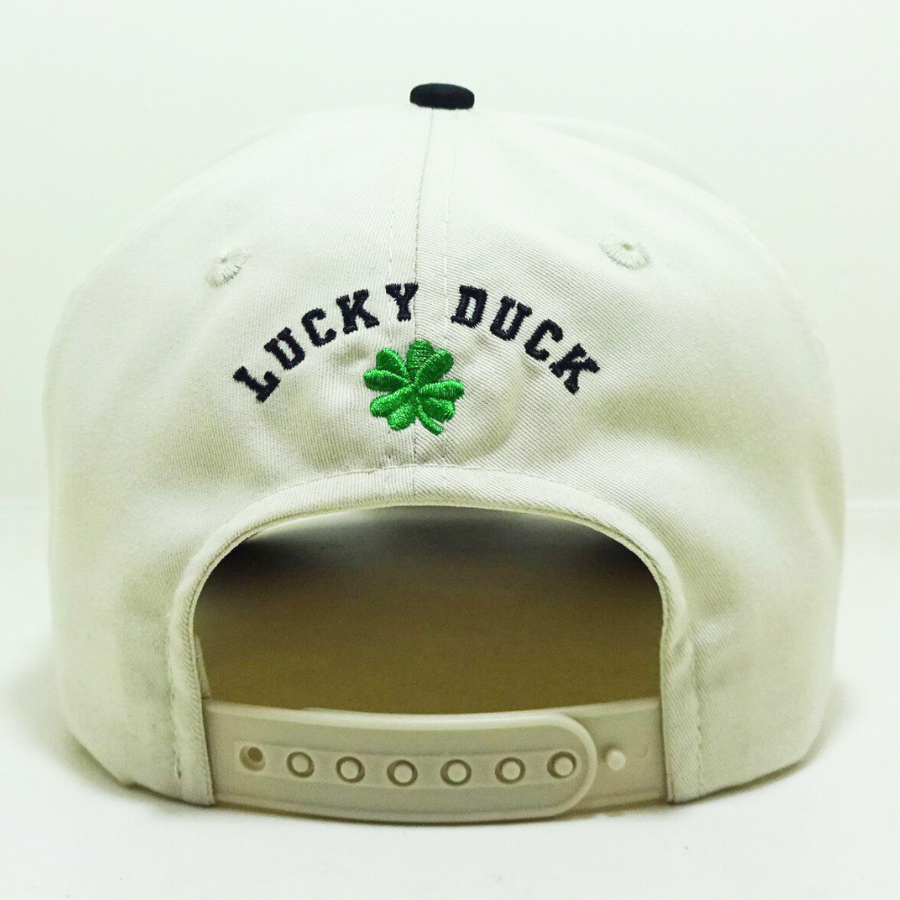 Top-notch Embroidered Two-tone Baseball Caps 5 Panel Curved Brim Flat Logo On Back Curved Part Adjustable Snapback Vietnam Hats 6