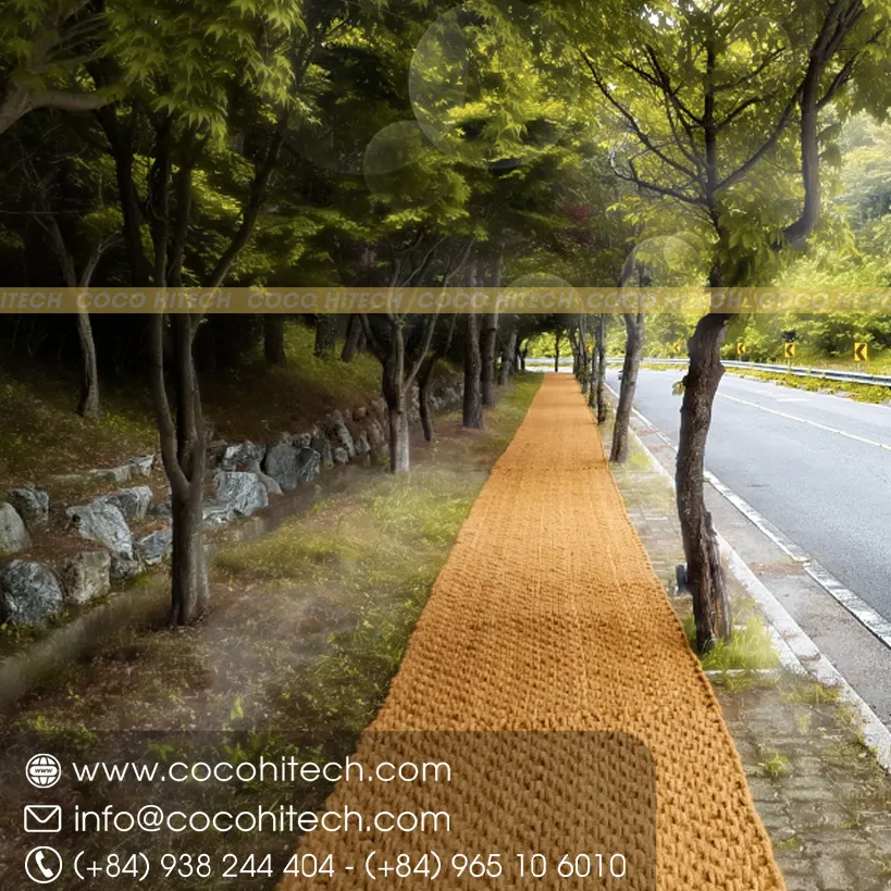 TOP QUALITY COIR MAT USED FOR MAKING PATH IN VIET NAM  6