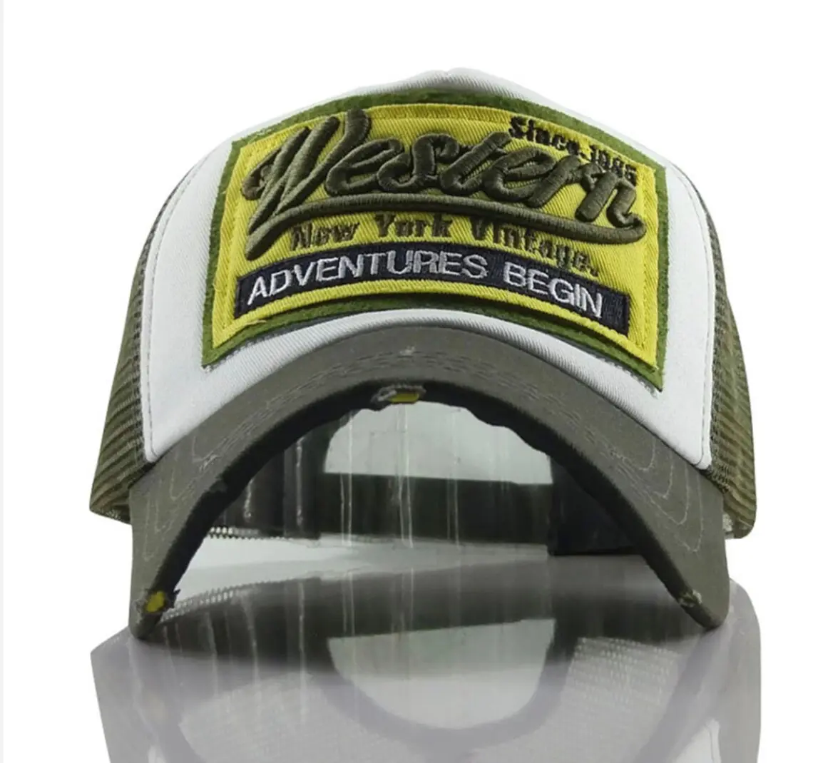 Trendy Hat for Summer 6-Panel Curved Brim High Quality Various Color Low Profile 65% Cotton and 35% Polyester Fabric Trucker Hat 1