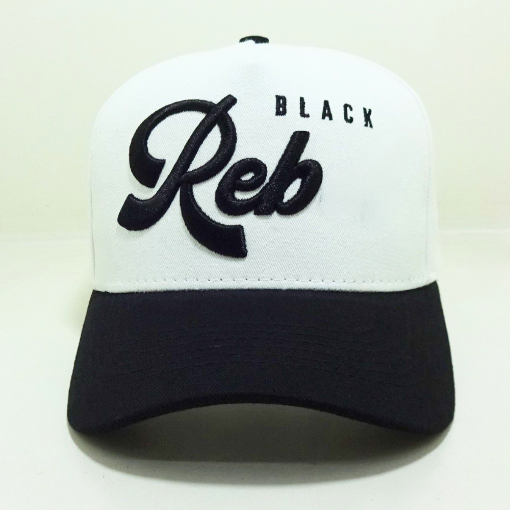 Trendy Two-tone Baseball Caps 5 Panel Custom Button 3D Embroidered Logo Adjustable Snapback Closure Bulk Order Vietnam Headwear