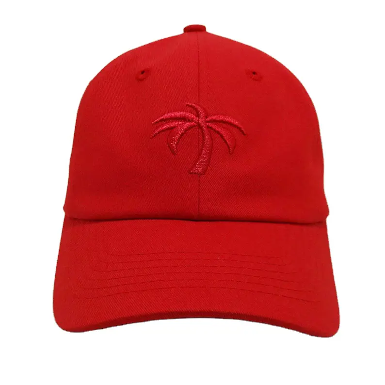 Tropical Style Baseball Caps Tree Embroidery Logo Vietnam Dad Hat Casual Style Gorras For Men Women Casual Outdoor Promotion L01