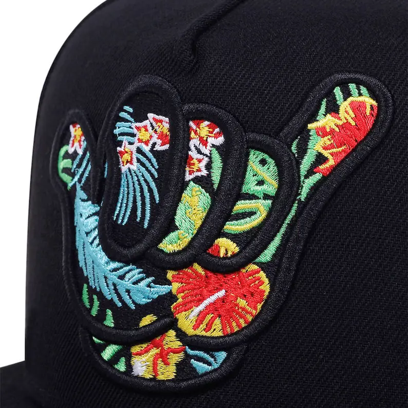 Tropical Style Custom Swag Logo Snapback Cap Vietnam Made 5 Panel Unisex Hat For Party Streetwear Hip Hop Brand Promotion L01 4