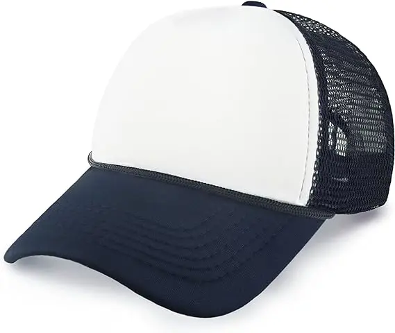 Trucker Hat Designer Splice Color Sport Waterproof Nylon Camp 5 Panel Cap Custom Baseball Trendy Polyester Baseball Sna 5